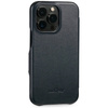 moVear flipSide C Leder Handyhülle für Apple iPhone 13 Pro (6.1") | Glattleder (Schwarz)