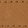 Watch strap pad W1 22mm | Light brown / Brown golden thread
