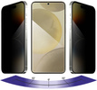 moVear mBOX GLASS mSHIELD 2.5D privacy für Samsung Galaxy S25+/S24+ (Plus) (6.7") (Anti-Spionage, mit Applikator)