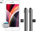 2 Stk. | moVear GLASS mSHIELD 2.5D MAX für Apple iPhone 6 / 6s (4.7") (Handyhülle freundlich)