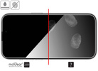 moVear mBOX GLASS mSHIELD 2.5D für Apple iPhone 14 Pro (6.1") (einfache Installation)