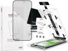 moVear mBOX GLASS mSHIELD 2.5D MAX privacy für Apple iPhone 16 Plus / 15 Plus (6.7") (Anti-Spionage, mit Applikator)
