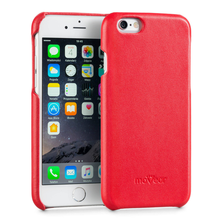 moVear backCover S Leather Back Cover for Apple iPhone 6 / 6s | Smooth, Cappuccino