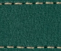 Strap C1 22mm | Bottle green / Creamy thread | Leather parts without buckle