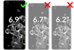 2 Stk. | moVear GLASS mSHIELD 3D für Samsung Galaxy S20 Ultra (6.9") (Vollbildschutz)