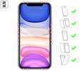 2 Stk. | moVear GLASS mSHIELD 2.5D MAX für Apple iPhone 11 / Xr (6.1") (Handyhülle freundlich)