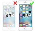 2 Stk. | moVear GLASS mSHIELD 3D PRO für Apple iPhone 6 Plus / 6s Plus (5.5") (Vollbildschutz)