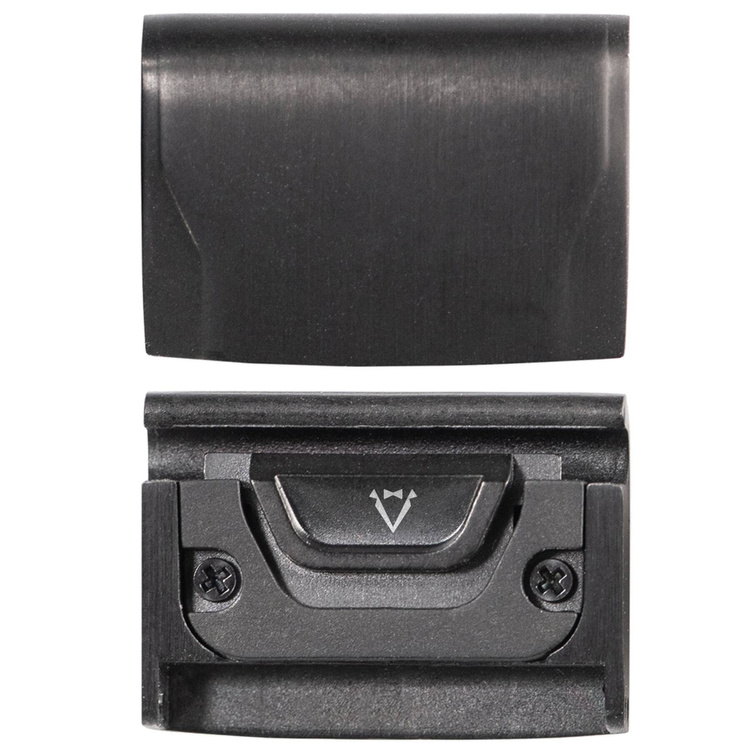 moVear | 18mm watch strap adapter for Garmin QuickFit 20mm Fenix / Instinct - 42/40mm | Black, Stainless steel +PVD