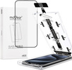 moVear mBOX GLASS mSHIELD 2.5D MAX MATT für Apple iPhone 15 Pro Max (6.7") (Handyhülle freundlich, Antireflex, mit Applikator)