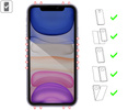 moVear mBOX GLASS mSHIELD 2.5D MAX privacy für Apple iPhone 11 / Xr (6.1") (Anti-Spionage, mit Applikator)