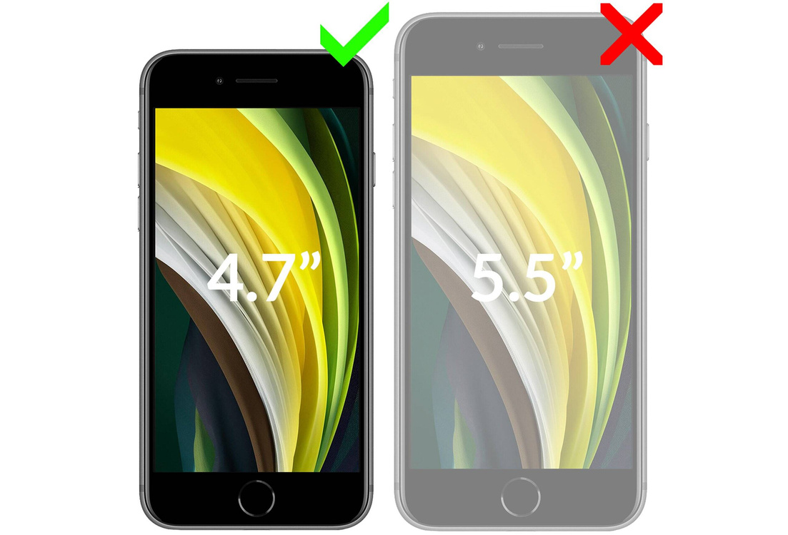 moVear GLASS mSHIELD 3D PRO-E for Apple iPhone SE (2022 / 2020) / 8 / 7 (4.7") (case friendly)