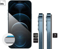 moVear GLASS mSHIELD 2.5D MAX privacy für Apple iPhone 12 Pro Max (6.7") | (Privatisierung, Handyhülle freundlich)