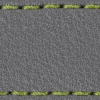 Strap C1 22mm | Gray / Lime thread | Leather parts without buckle