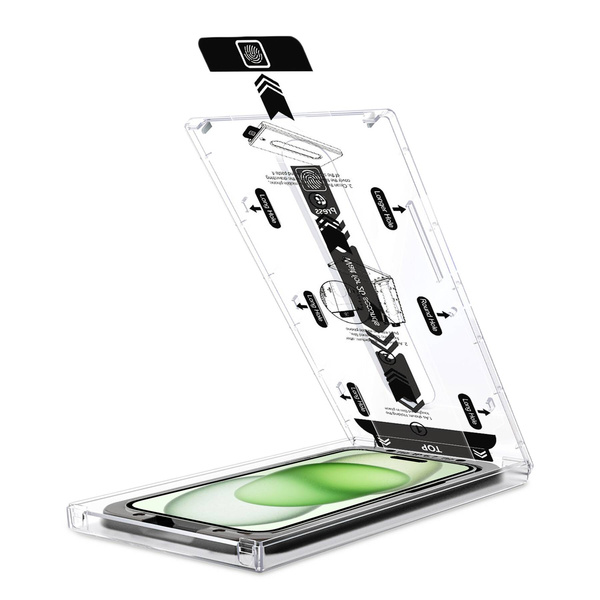 moVear mBOX GLASS mSHIELD 2.5D for Apple iPhone 16/15 Plus / 15 Pro Max (6.7") (easy installation)