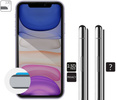 2 Stk. | moVear mBOX GLASS mSHIELD 2.5D MAX privacy für Apple iPhone 11 / Xr (6.1") (Anti-Spionage, mit Applikator)