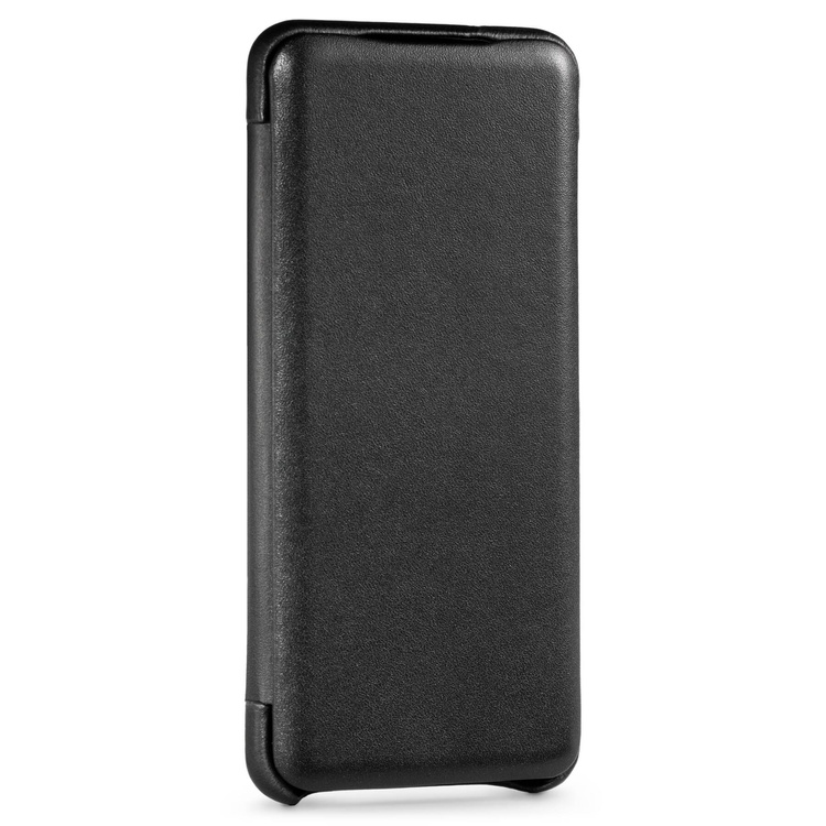 moVear flipSide S Leather slim case for Samsung Galaxy S20+ (Plus) (6.7") | Smooth leather (Black)