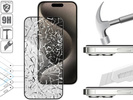 2 Stk. | moVear mBOX GLASS mSHIELD 3D PRO privacy für Apple iPhone 15 Pro (6.1") (Privatisieren, mit Applikator)