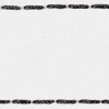 Strap C1 23mm | White / Black thread | Leather parts without buckle