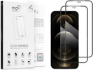 2 Stk. | moVear GLASS mSHIELD 2.5D MAX für Apple iPhone 12 Pro Max (6.7") (Handyhülle freundlich)