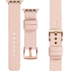 moVear Prestige S1 20mm Leather strap for Apple Watch 10 / 9 / 8 / 7 / 6 / 5 / 4 / SE (42/41/40mm) Flesh pink [adapter and buckle to choose from]