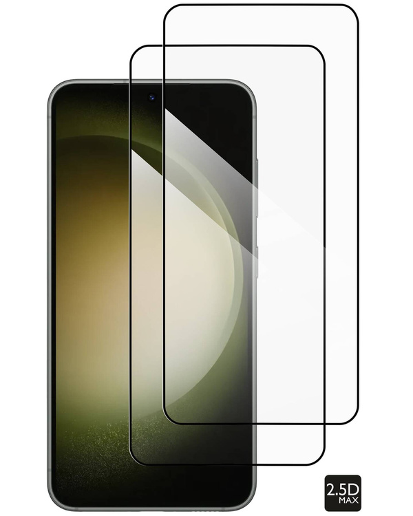 2 Stk. | moVear GLASS mSHIELD 2.5D MAX für Samsung Galaxy S23+ (Plus) (6.6") (Handyhülle freundlich)