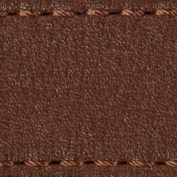 Watch strap pad W1 26mm | Dark brown / Dark brown thread