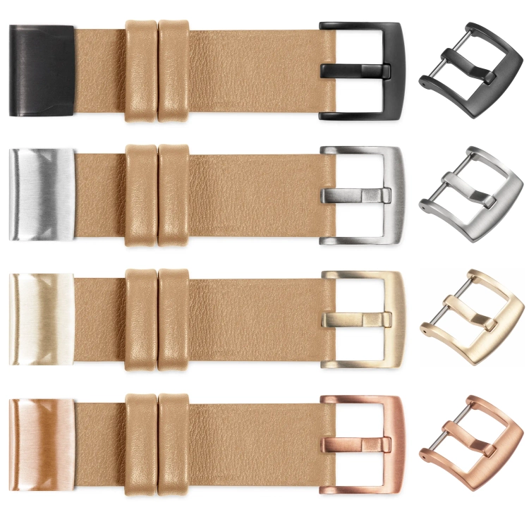 moVear Prestige S1 Leather strap for Garmin QuickFit 22mm (Fenix / Forerunner / Epix / Instinct / Enduro / Quatix / MARQ - 47/45mm) Cappuccino [sizes XS-XXL and buckle to choose from]