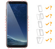 moVear GLASS mSHIELD 3D for Samsung Galaxy S8+ (Plus) (6.2") (full screen protection)
