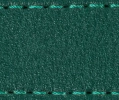 Strap C1 24mm | Bottle green / Turquoise thread | Leather parts without buckle