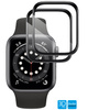 2 Stk. | moVear flexible mSHIELD 3D PRO für Apple Watch 3/2/1 (38mm) (1.5"). Gepanzertes Hybridglas.