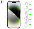 moVear mBOX GLASS mSHIELD 2.5D für Apple iPhone 14 Pro Max (6.7") (einfache Installation)