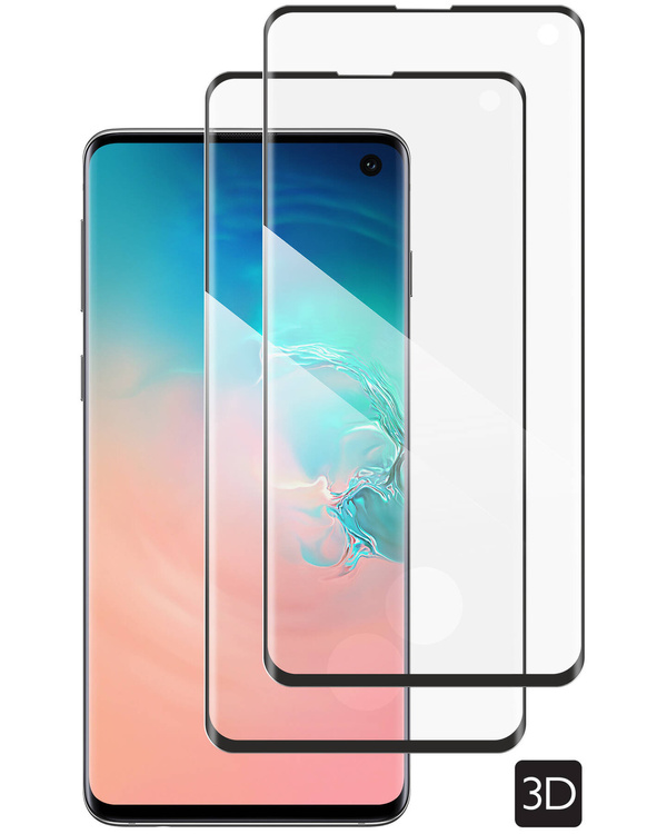 2 pcs. | moVear GLASS mSHIELD 3D for Samsung Galaxy S10 (6.1") (full screen protection)