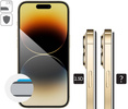 2 Stk. | moVear mBOX GLASS mSHIELD 2.5D MAX privacy für Apple iPhone 14 Pro (6.1") (Anti-Spionage, mit Applikator)
