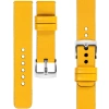 moVear Prestige S1 20mm Uhrenarmband aus Leder | Gelb [Größen XS-XXL und Schnalle zur Auswahl]