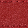 Strap C1 23mm | Scarlet red / Red thread | Leather parts without buckle