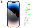 2 pcs. | moVear GLASS mSHIELD 3D PRO-E for Apple iPhone 14 Pro Max (6.7") (case friendly)