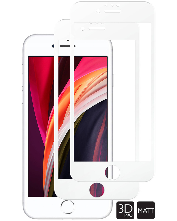 2 pcs. | moVear GLASS mSHIELD 3D PRO MATT for Apple iPhone 6 / 6s (4.7") | (Anti-reflective)