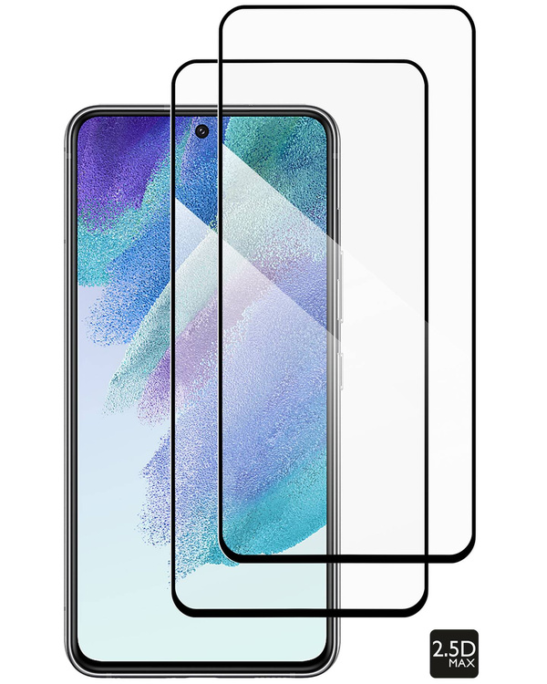 2 Stk. | moVear GLASS mSHIELD 2.5D MAX für Samsung Galaxy S21 FE (6.4") (Handyhülle freundlich)