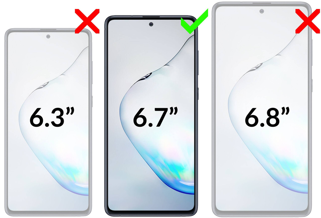 moVear GLASS mSHIELD 2.5D MAX für Samsung Galaxy Note 10 Lite (6.7") (Handyhülle freundlich)