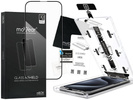 moVear mBOX GLASS mSHIELD 3D PRO für Apple iPhone 15 Pro Max (6.7") (einfache Installation)