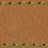 Strap C1 24mm | Light brown / Lime thread | Leather parts without buckle