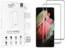 2 Stk. | moVear GLASS mSHIELD 3D für Samsung Galaxy S21 Ultra (6.8") (Vollbildschutz)
