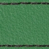 Strap C1 20mm | Green / Black thread | Leather parts without buckle