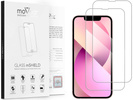 2 Stk. | moVear GLASS mSHIELD 2.5D für Apple iPhone 13 Mini (5.4") (Handyhülle freundlich)