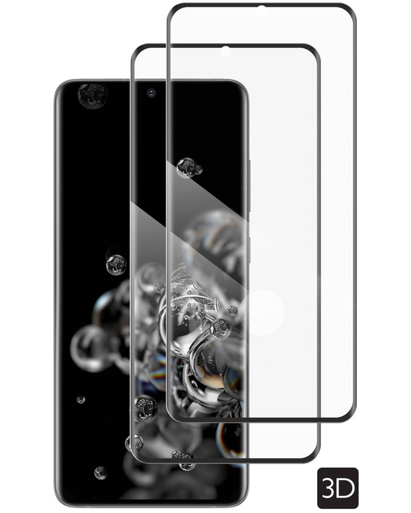 2 Stk. | moVear GLASS mSHIELD 3D für Samsung Galaxy S20 Ultra (6.9") (Vollbildschutz)