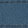 Strap C1 24mm | Blue Jeans / Black thread | Leather parts without buckle
