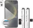 2 Stk. | moVear mBOX GLASS mSHIELD 2.5D privacy für Samsung Galaxy S25/S24 (6.2") (Anti-Spionage, mit Applikator)