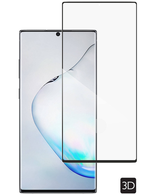 moVear GLASS mSHIELD 3D for Samsung Galaxy Note 10+ (Plus) (6.8") (full screen protection)
