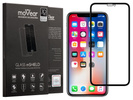 moVear GLASS mSHIELD 3D PRO MATT kompatibel mit iPhone Xs / X | Panzerglas Schutzfolie, Gehärtetes Glas vollständige Abdeckung, Blendschutz, 9H
