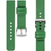 moVear Prestige C1 leather watch strap | Green